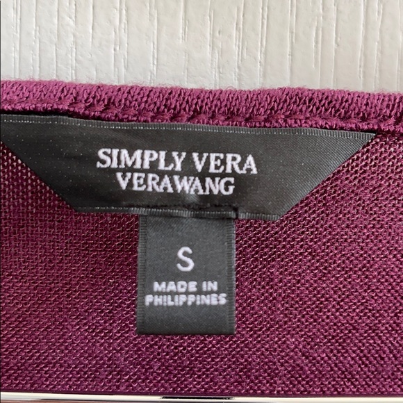 SIMPLY VERA Vera Wang Knit Tunic, Small - Picture 6 of 9